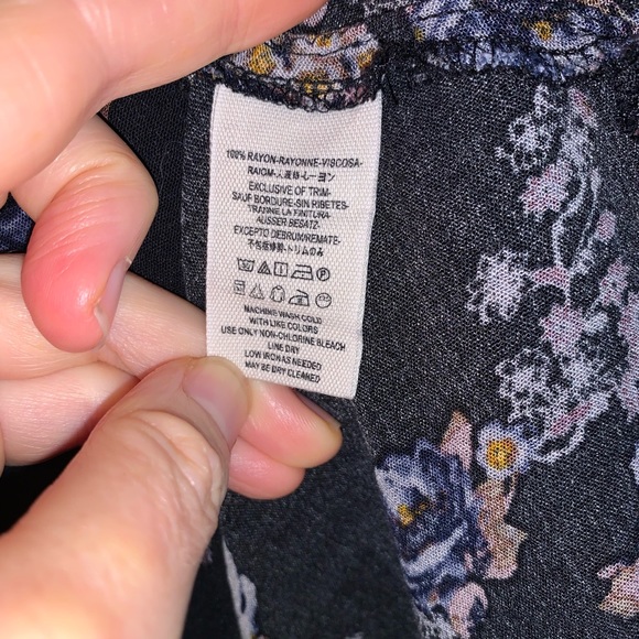 Free People Black Tree Swing Tunic Dress - Picture 16 of 16